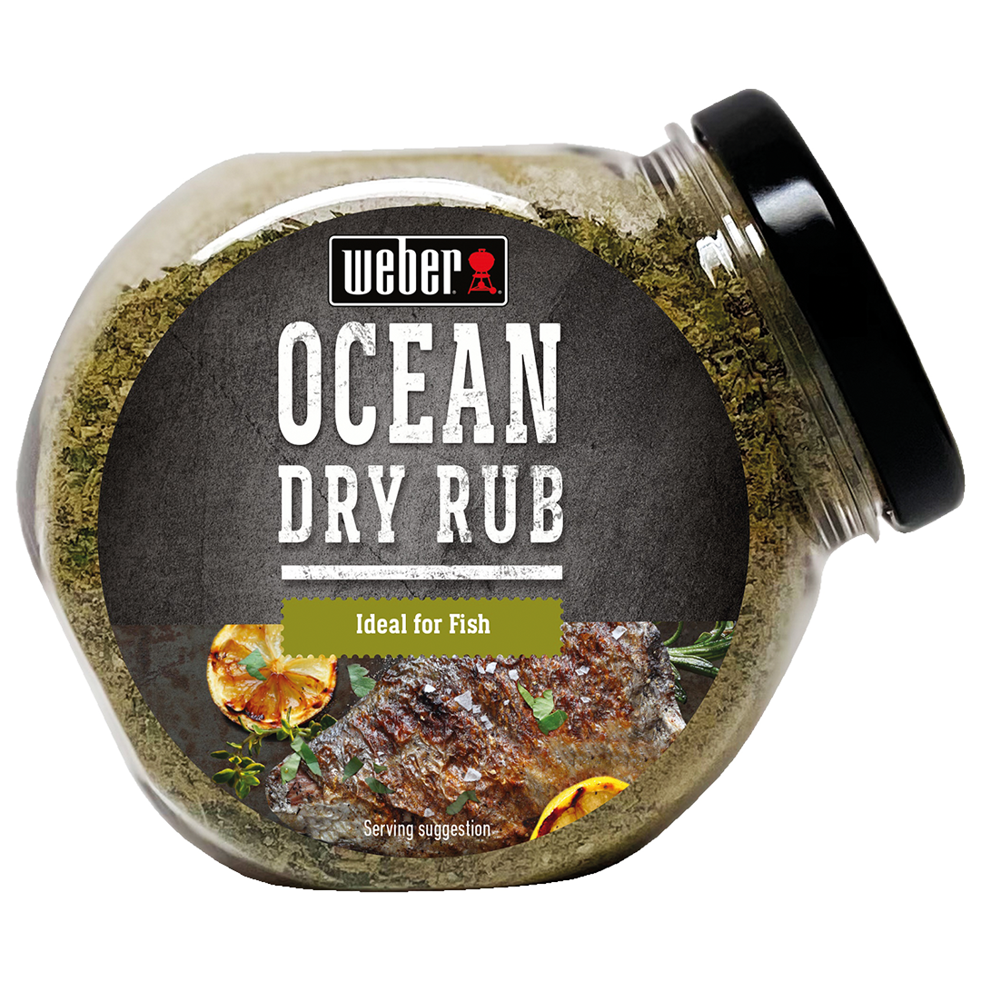 Weber KC BBQ Dry Rub Spezie Per Griglia - Confezione Da 411g