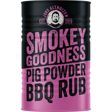 Load image into Gallery viewer, 11361 Smokey Goodness BBQ Rub Pig Powder
