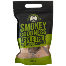 Load image into Gallery viewer, 11398 Smokey Goodness BBQ Wood Chunks Apple Tree