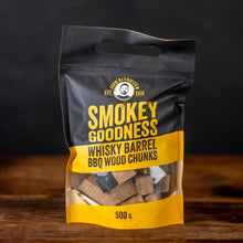 Charger l'image dans la galerie, 11401 Smokey Goodness BBQ Wood Chunks Whiskey Barrel