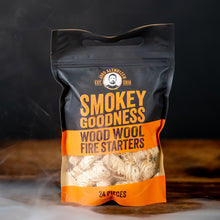 Load image into Gallery viewer, 11402 Smokey Goodness Fire Starter Wood Wool 24 stuks