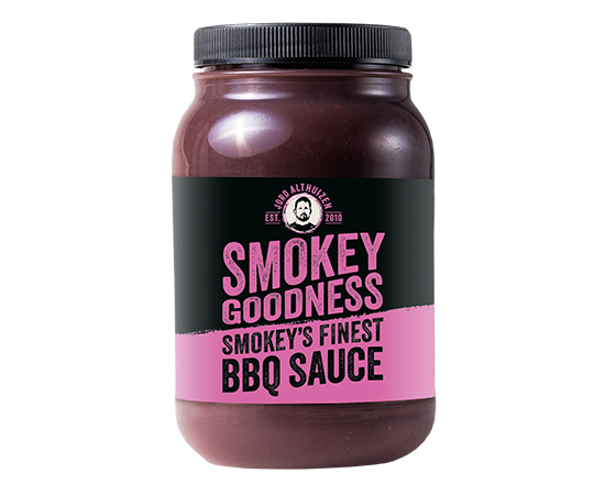 11354 Smokey Goodness BBQ Saus Smokey's Finest
