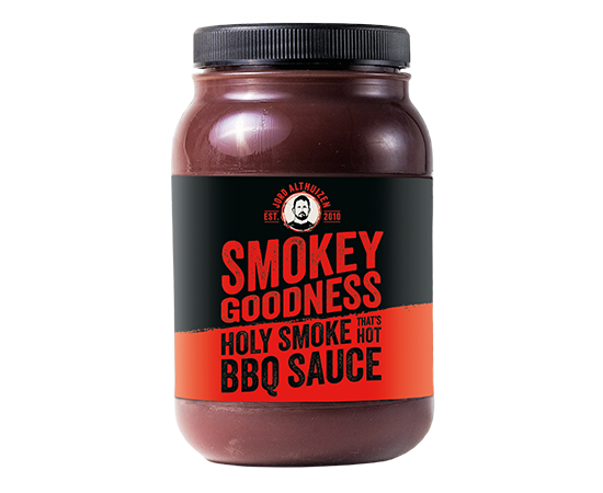 11355 Smokey Goodness BBQ Sauce Holy Smoke that's hot