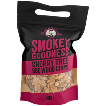 Load image into Gallery viewer, 11396 Smokey Goodness BBQ Wood Chips Cherry Tree
