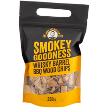 Load image into Gallery viewer, 11397 Smokey Goodness BBQ Wood Chips Whiskey Barrel
