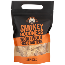Afbeelding in Gallery-weergave laden, 11402 Smokey Goodness Fire Starter Wood Wool 24 stuks
