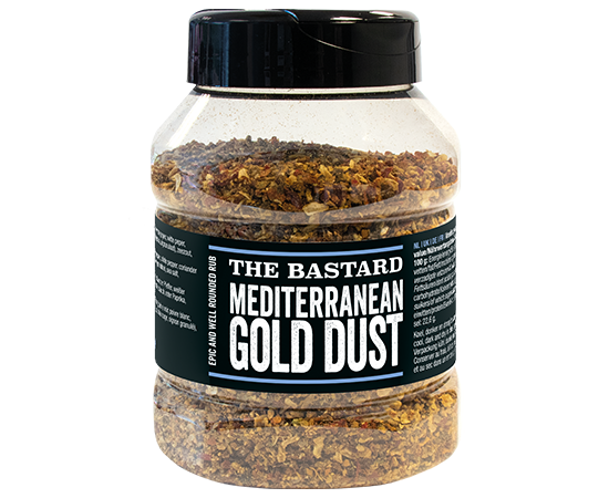 BB710 The Bastard Rub Sprinkler Mediterraner Goldstaub