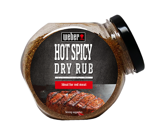 11307 Weber Dry Rub Hot & Spicy